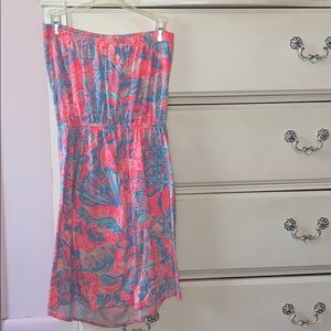 Lily Pulitzer strapless dress